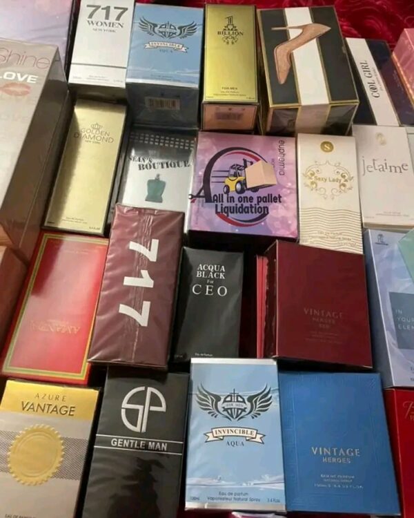 Assorted Perfume pallets