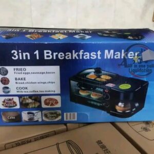 3 in 1 breakfast machine available.
