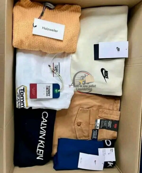 Mixed adidas’s Nike and puma clothing pallet