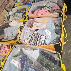 Amazon Mixed Clothing pallets.
