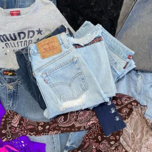 Vintage clothing box.