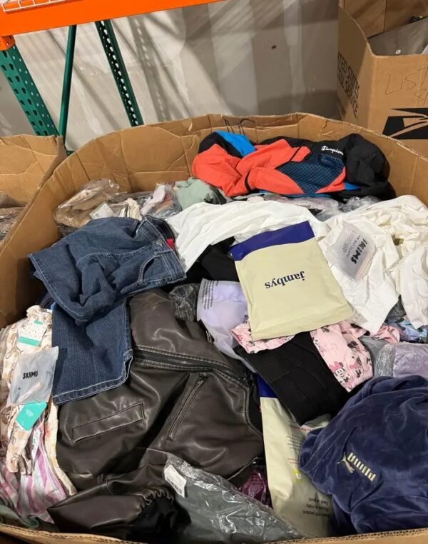 Mix clothing pallet (500 pcs)