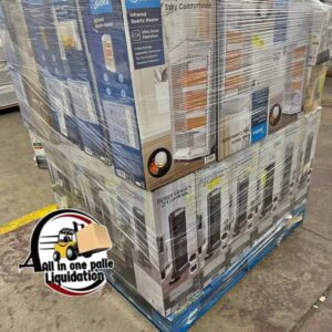 Pallets of heaters (50 units).